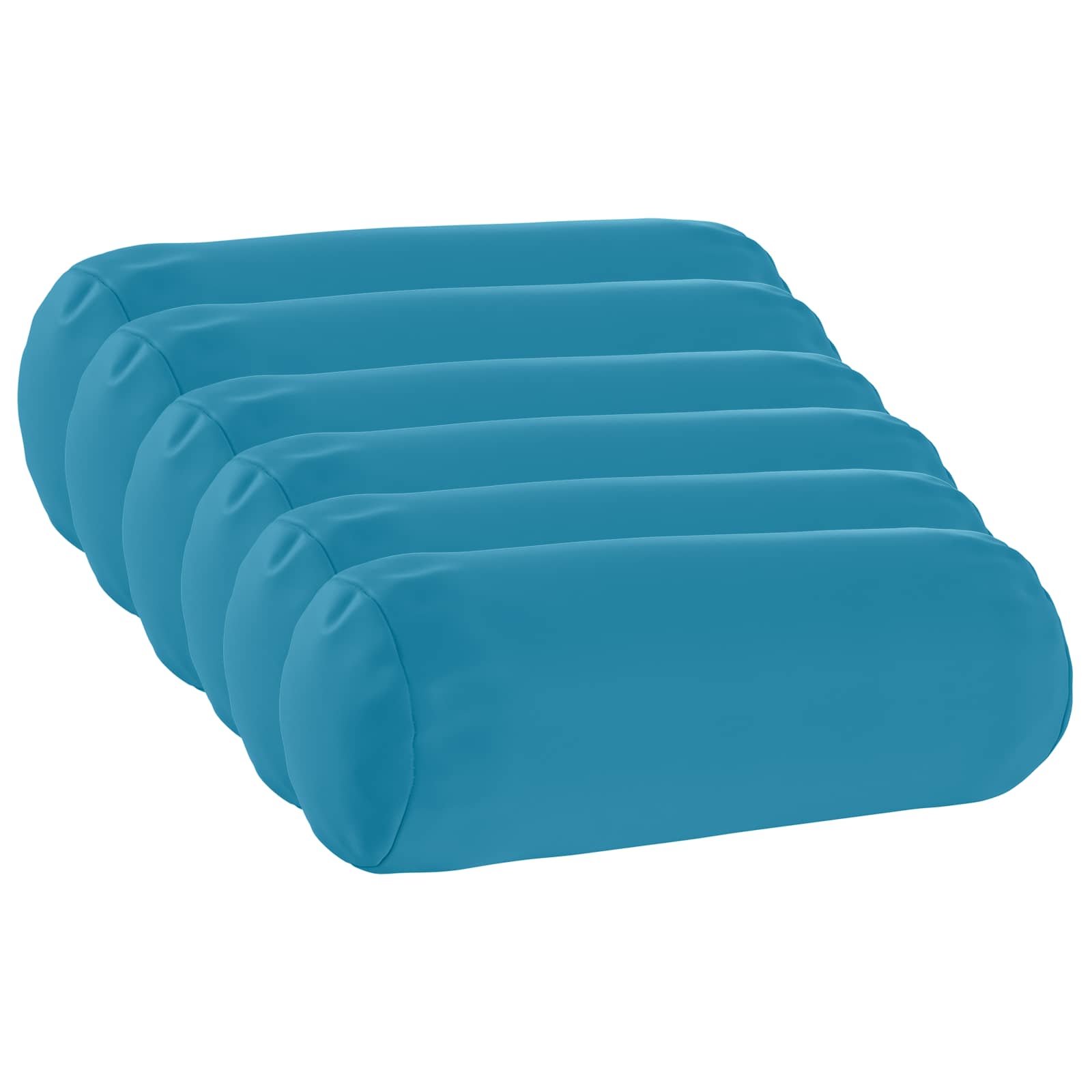 Κάλυμμα Μαξιλαριού 6 pcs HEERLEN Γαλάζιο Ø 15 x 40 εκ