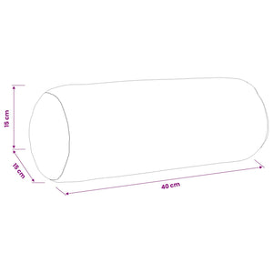 Κάλυμμα Μαξιλαριού 6 pcs HEERLEN Τιρκουάζ Ø 15 x 40 εκ