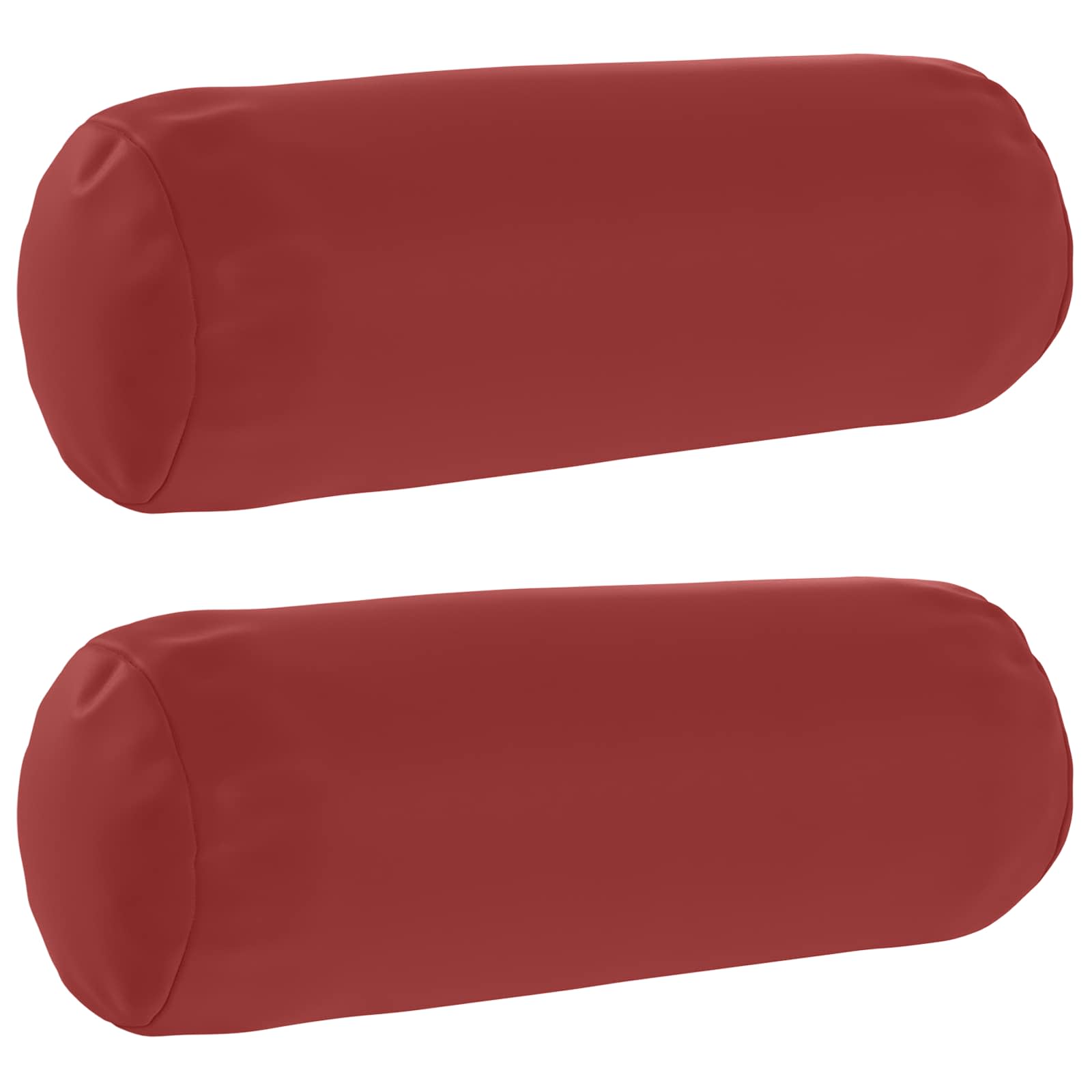Κάλυμμα Μαξιλαριού 2 pcs HEERLEN Κόκκινο Ø 15 x 40 εκ