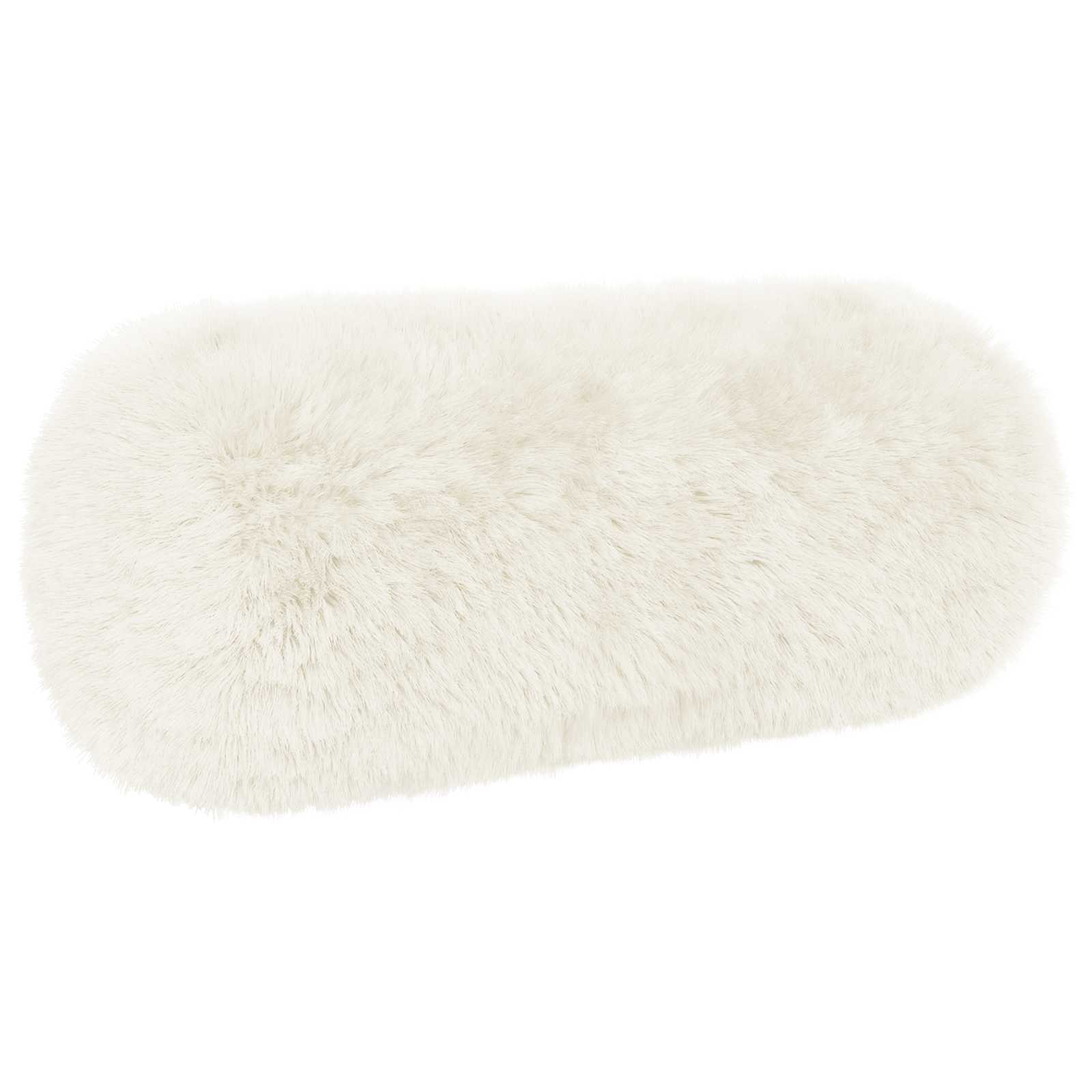 Κάλυμμα Μαξιλαριού 2 pcs HEERLEN Λευκό Ø 15 x 40 εκ PV Φλίς - Pakobazaar