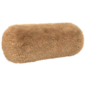 Κάλυμμα Μαξιλαριού 2 pcs HEERLEN Taupe Ø 15 x 40 εκ PV Φλίς - Pakobazaar