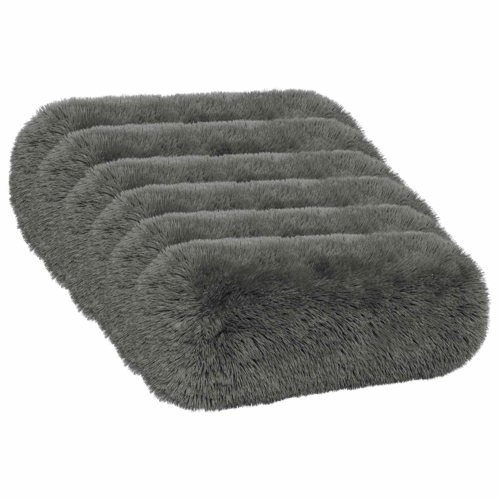 Κάλυμμα Μαξιλαριού 6 pcs HEERLEN Ανοιχτό γκρι Ø 15 x 40 εκ - Pakobazaar