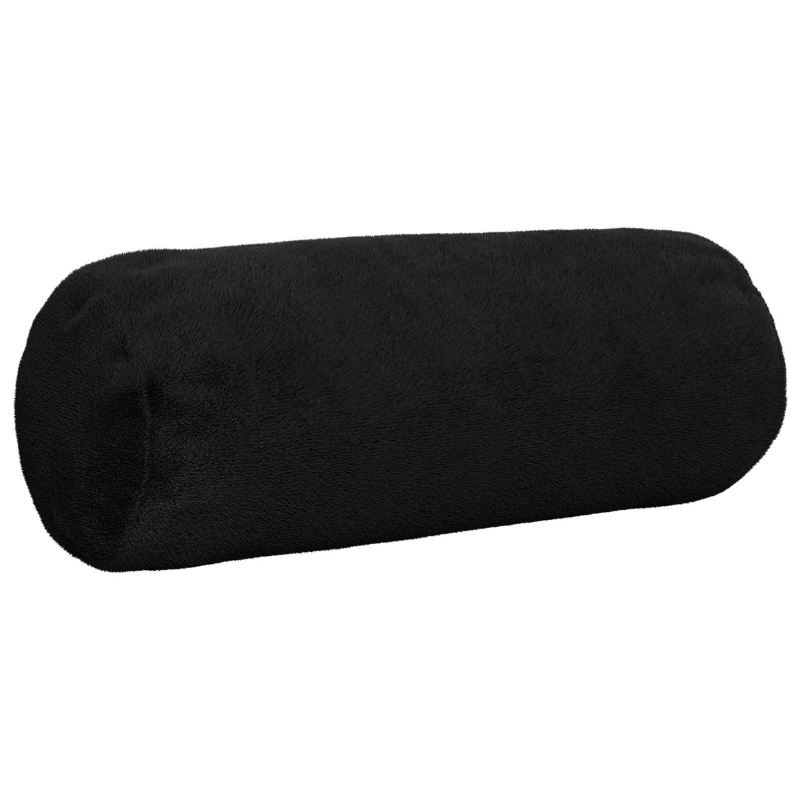 Κάλυμμα Μαξιλαριού 6 pcs HEERLEN Μαύρο Ø 15 x 40 εκ Φανέλα - Pakobazaar