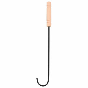 Φωτιά με Ρυθμιζόμενη Σχάρα ⌀55,5 x 107,5 εκ Ατσάλι Μαύρο - Pakobazaar