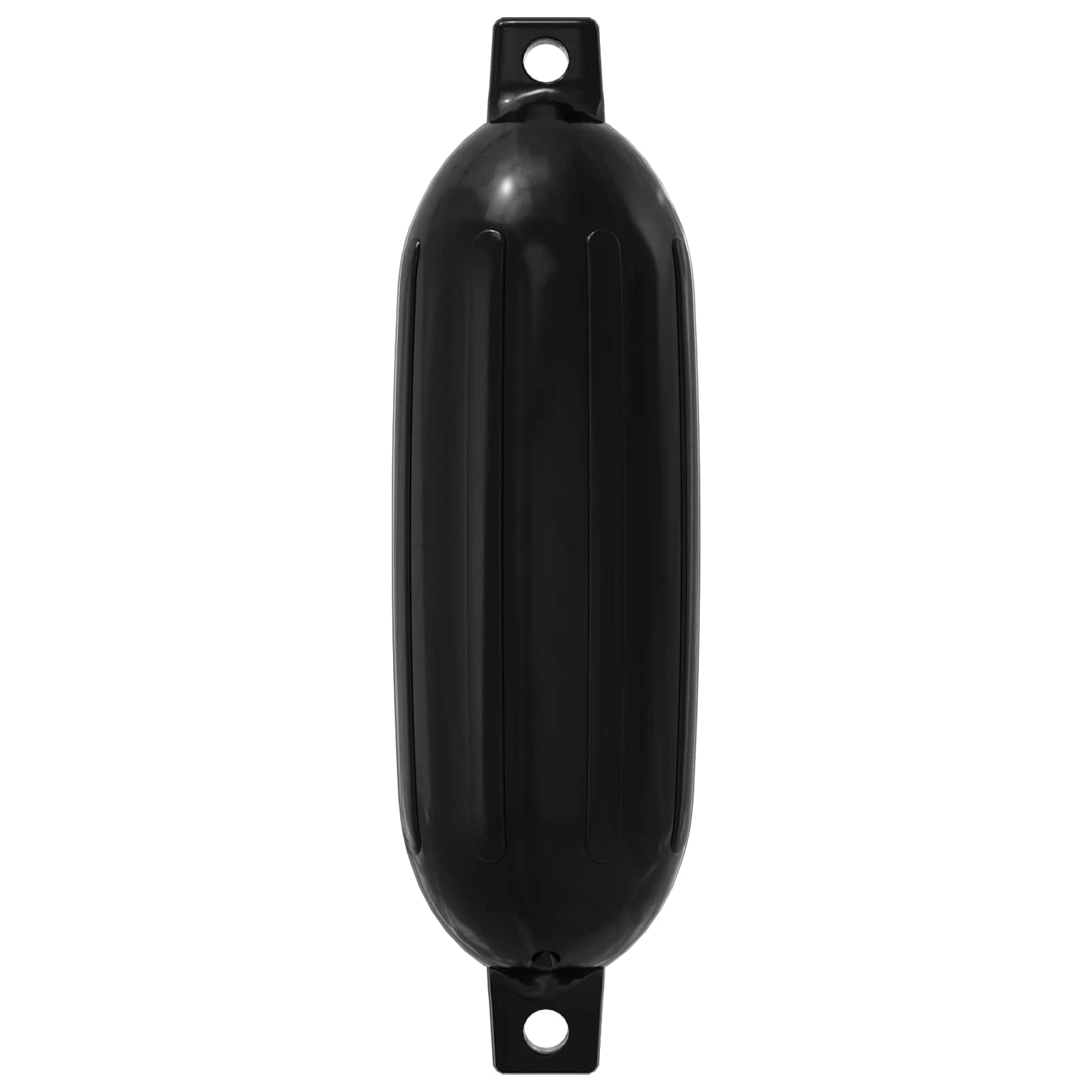 Φτερά Σκαφών 2 τμχ. Ø 11 x 40 εκ Μαύρο PVC