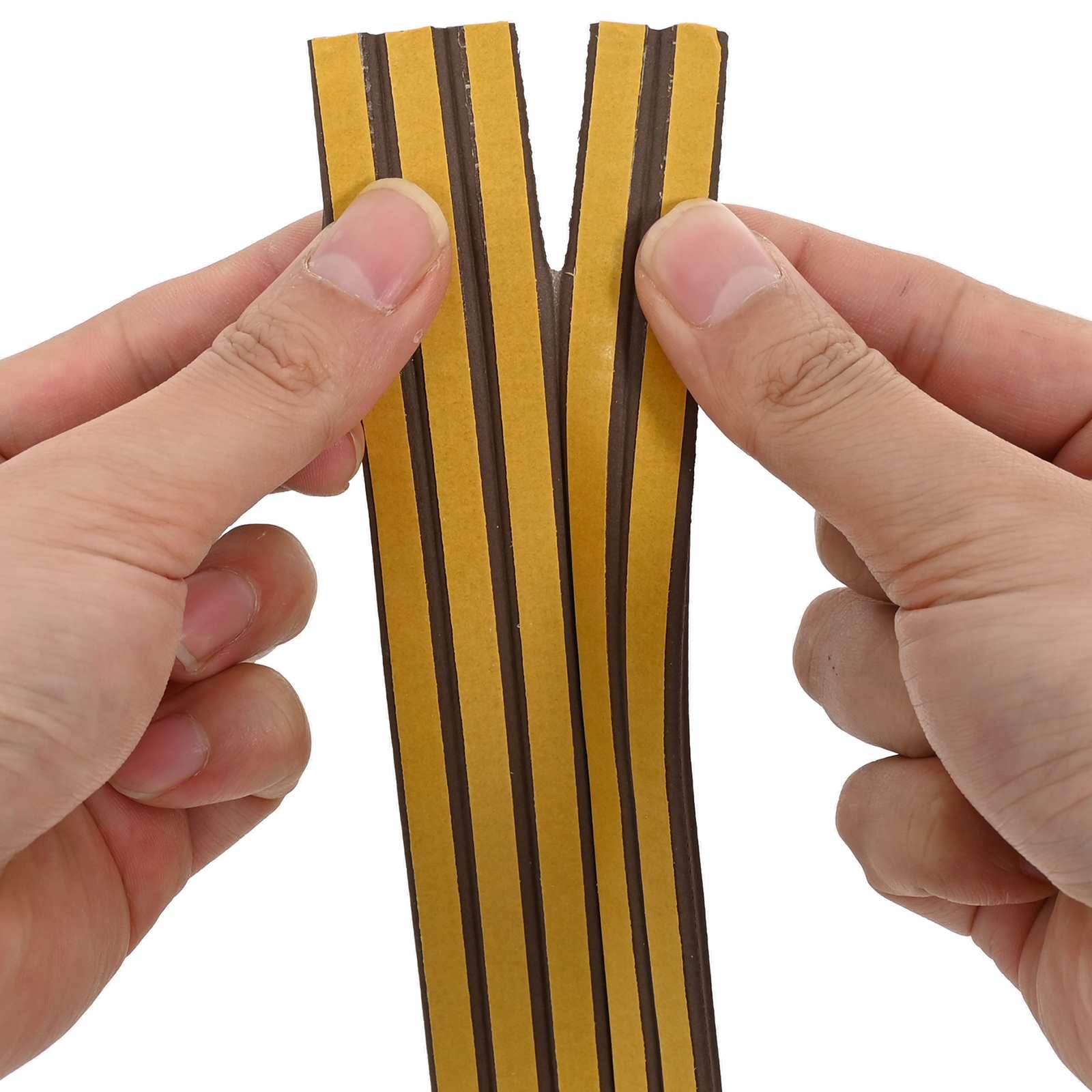Αυτοκόλλητη σφραγίδα παραθύρου Καφέ 9 x 4 χιλιοστά 100 μ - Pakobazaar