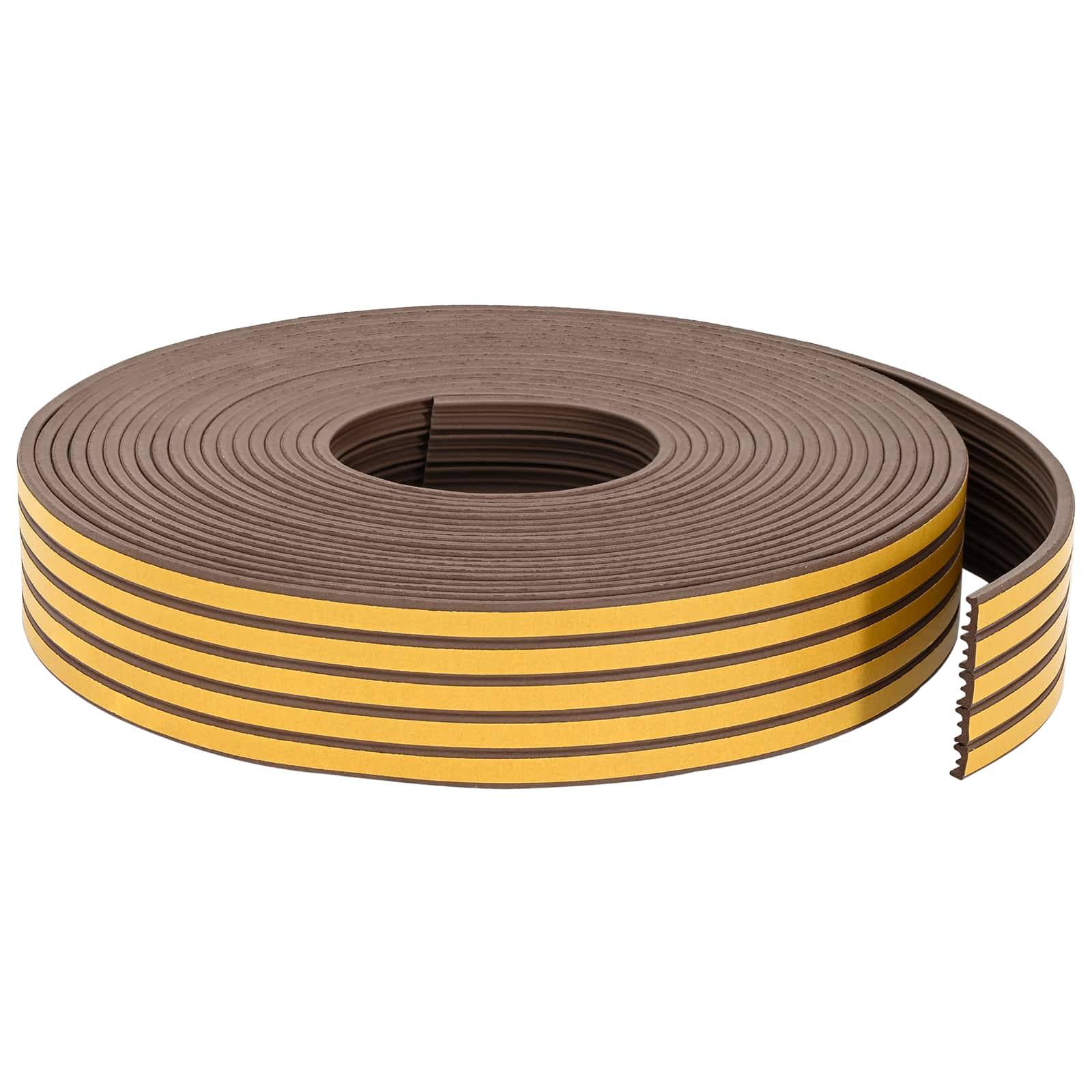 Αυτοκόλλητη σφραγίδα παραθύρου Καφέ 15 x 8 mm 25 μ EPDM αφρός - Pakobazaar