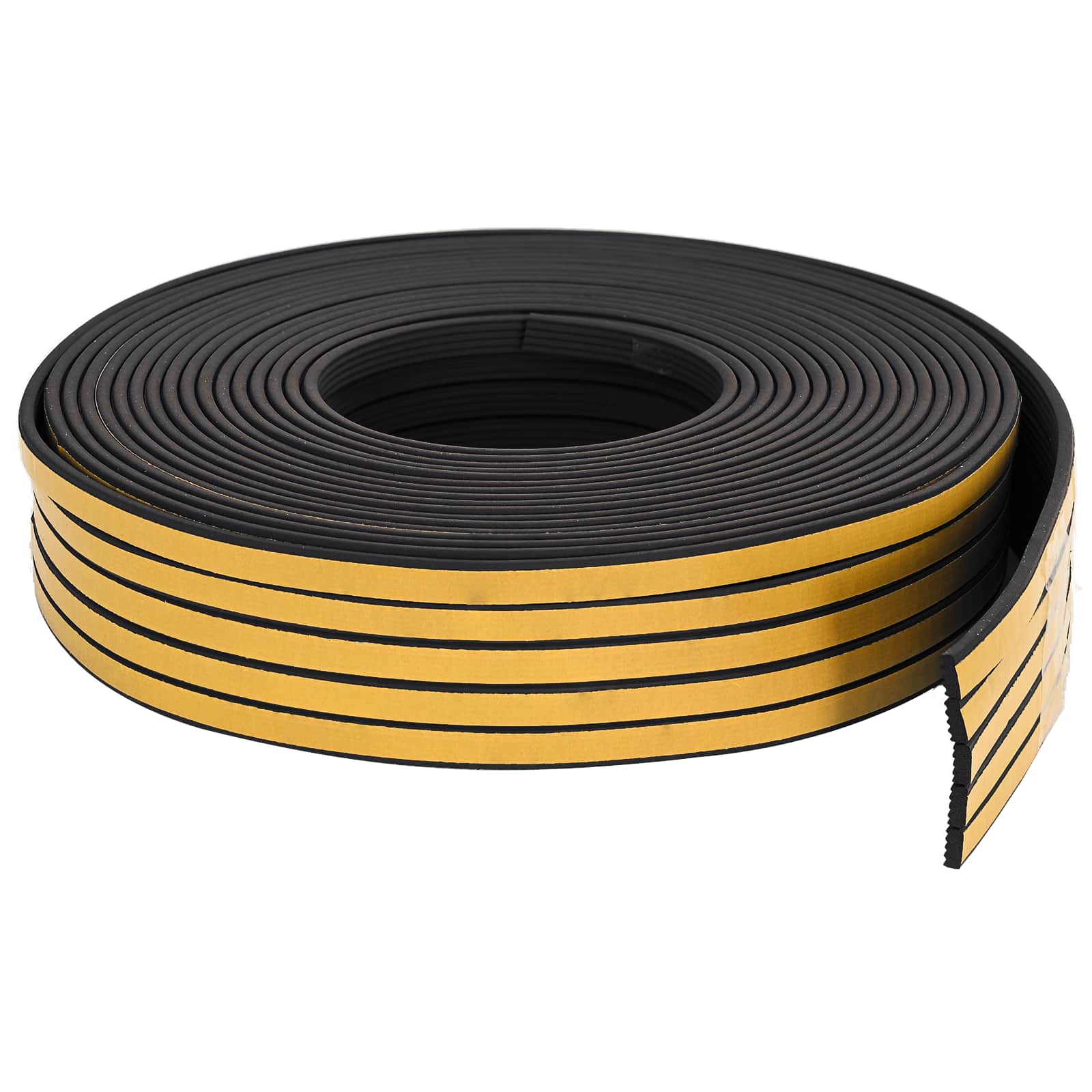 Αυτοκόλλητη σφραγίδα παραθύρου Μαύρο 10 x 4 mm 12 μ EPDM αφρός - Pakobazaar