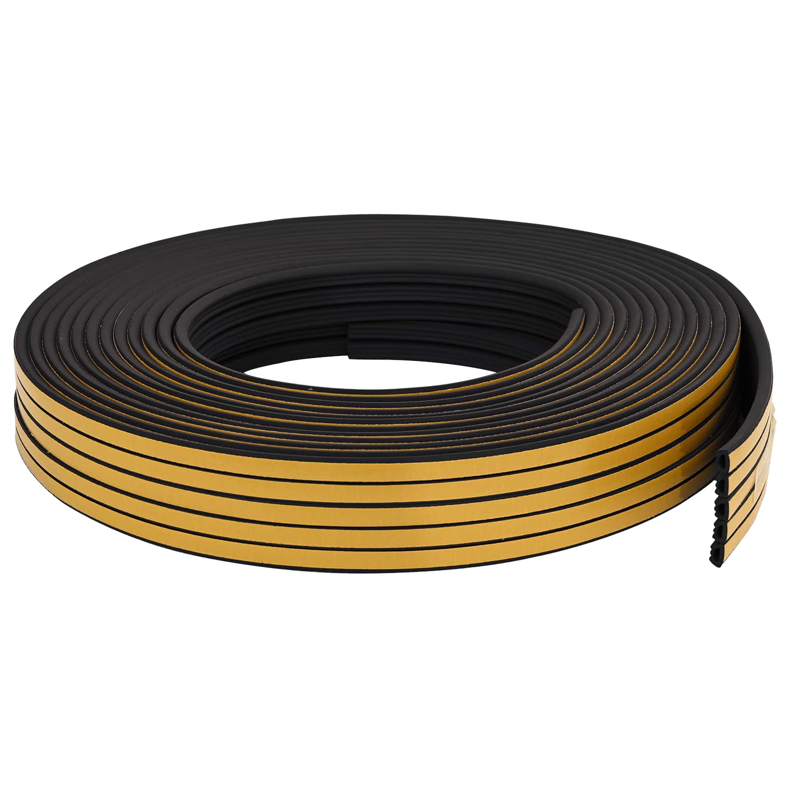 Αυτοκόλλητη σφραγίδα παραθύρου Μαύρο 10 x 6 mm 25 m EPDM αφρός - Pakobazaar