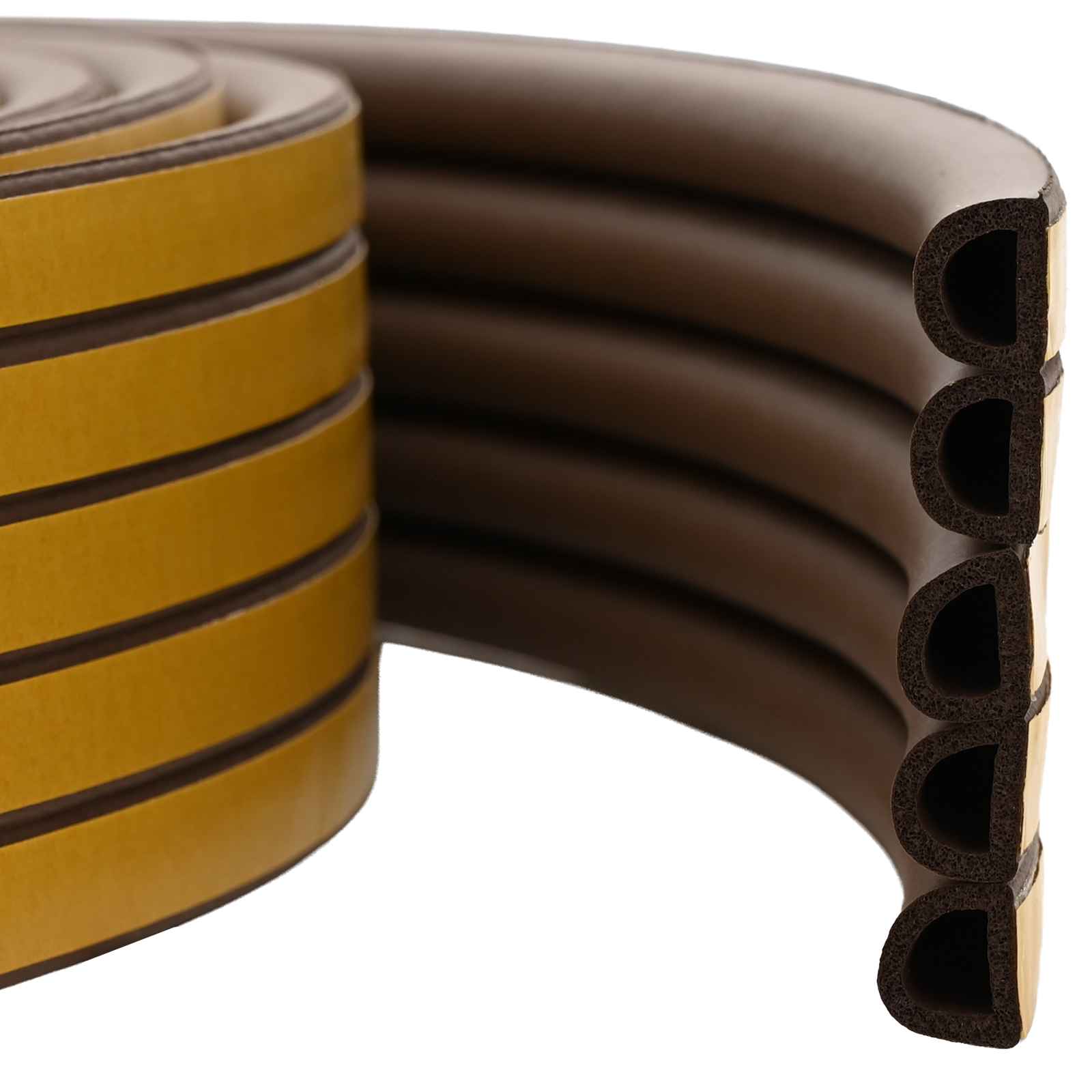 Αυτοκόλλητη σφραγίδα παραθύρου Καφέ 12 x 10 mm 100 m EPDM αφρός
