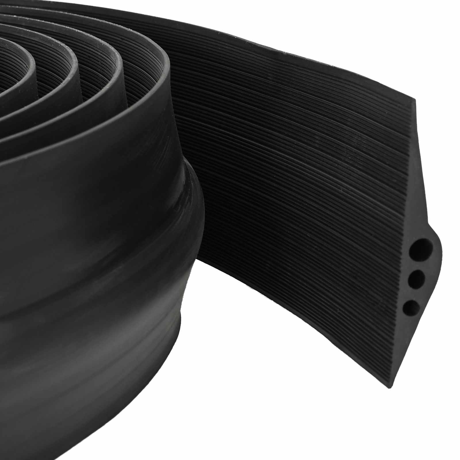Σφραγίδα Δαπέδου Γκαράζ Μαύρο 112 x 20 χιλ. 4 μ. EPDM Καουτσούκ - Pakobazaar