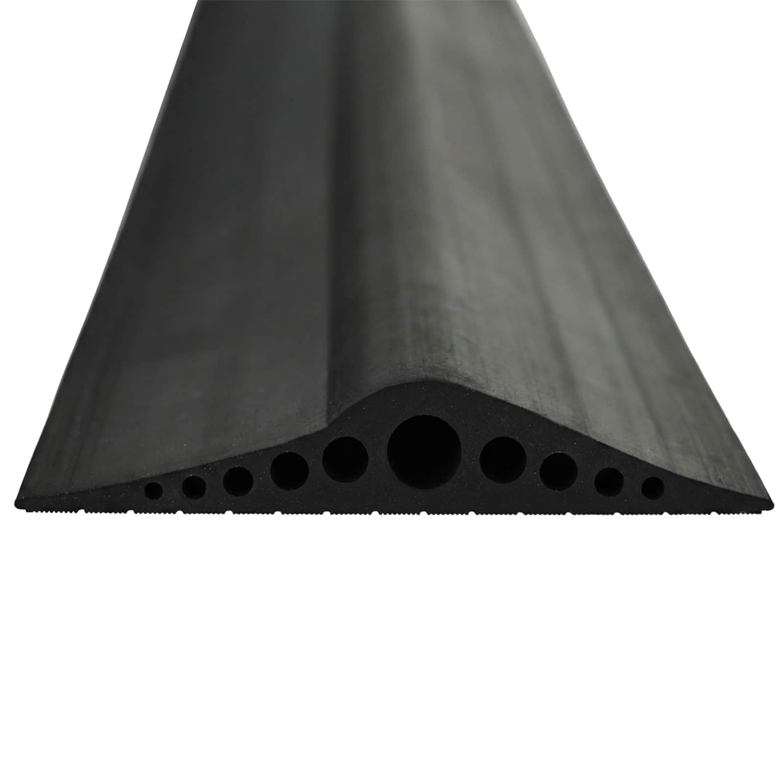 Σφραγίδα Δαπέδου Γκαράζ Μαύρο 155 x 28 χλστ 2 μ EPDM Καουτσούκ