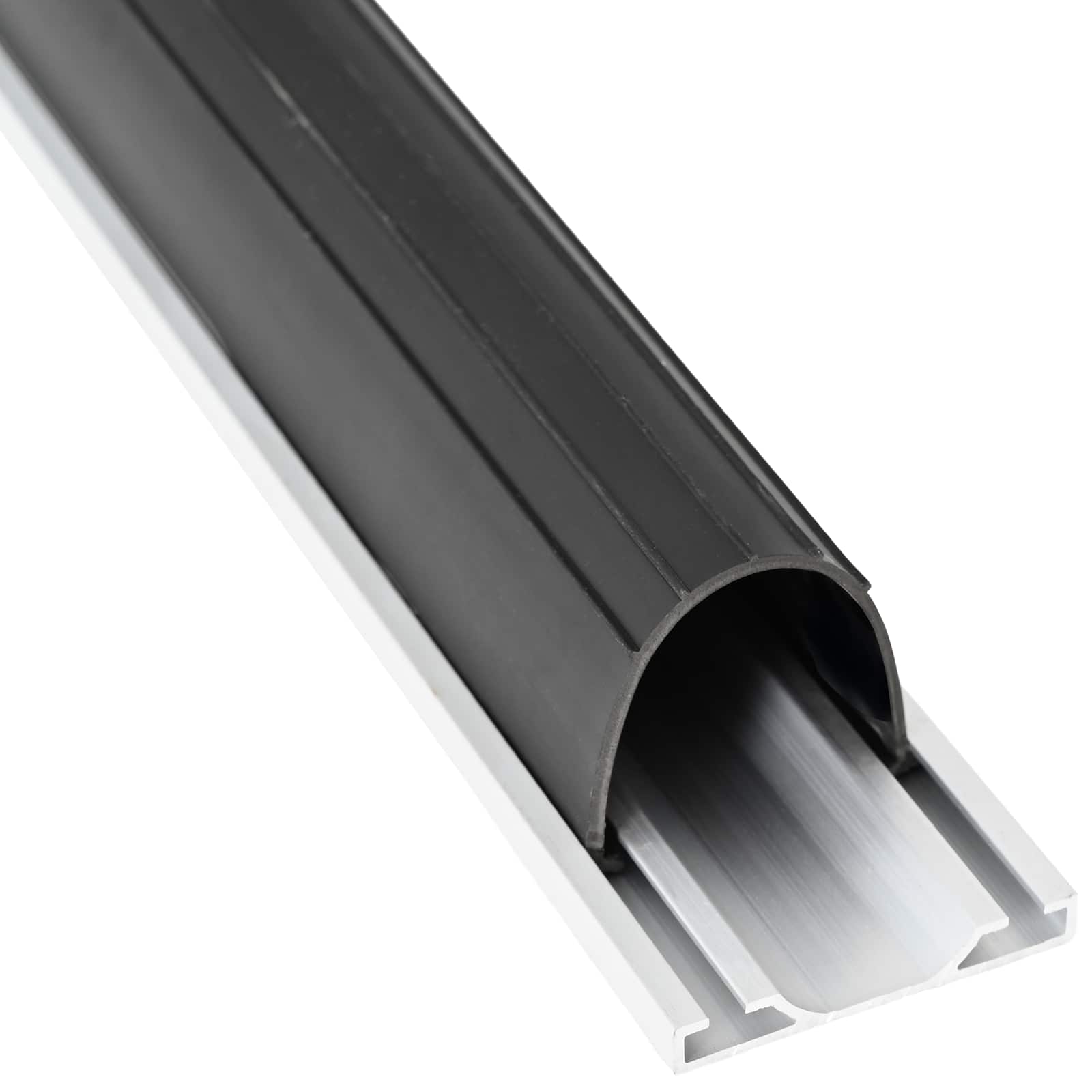 Σφράγιση Πόρτας Γκαράζ Μαύρο 70 x 6 mm 3 μ PVC - Pakobazaar