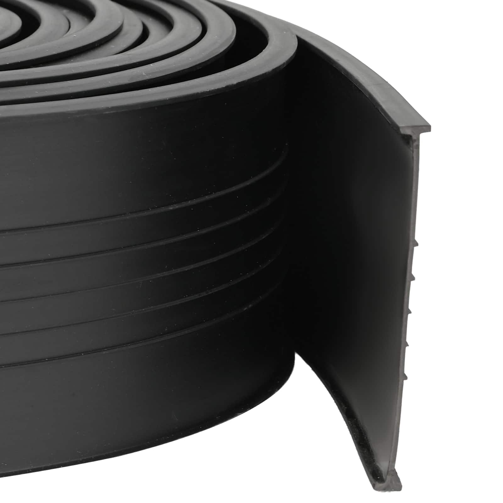 Σφράγιση Πόρτας Γκαράζ Μαύρο 70 x 6 mm 3,5 μ PVC