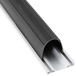 Σφράγιση Πόρτας Γκαράζ Μαύρο 70 x 6 mm 4 μ PVC