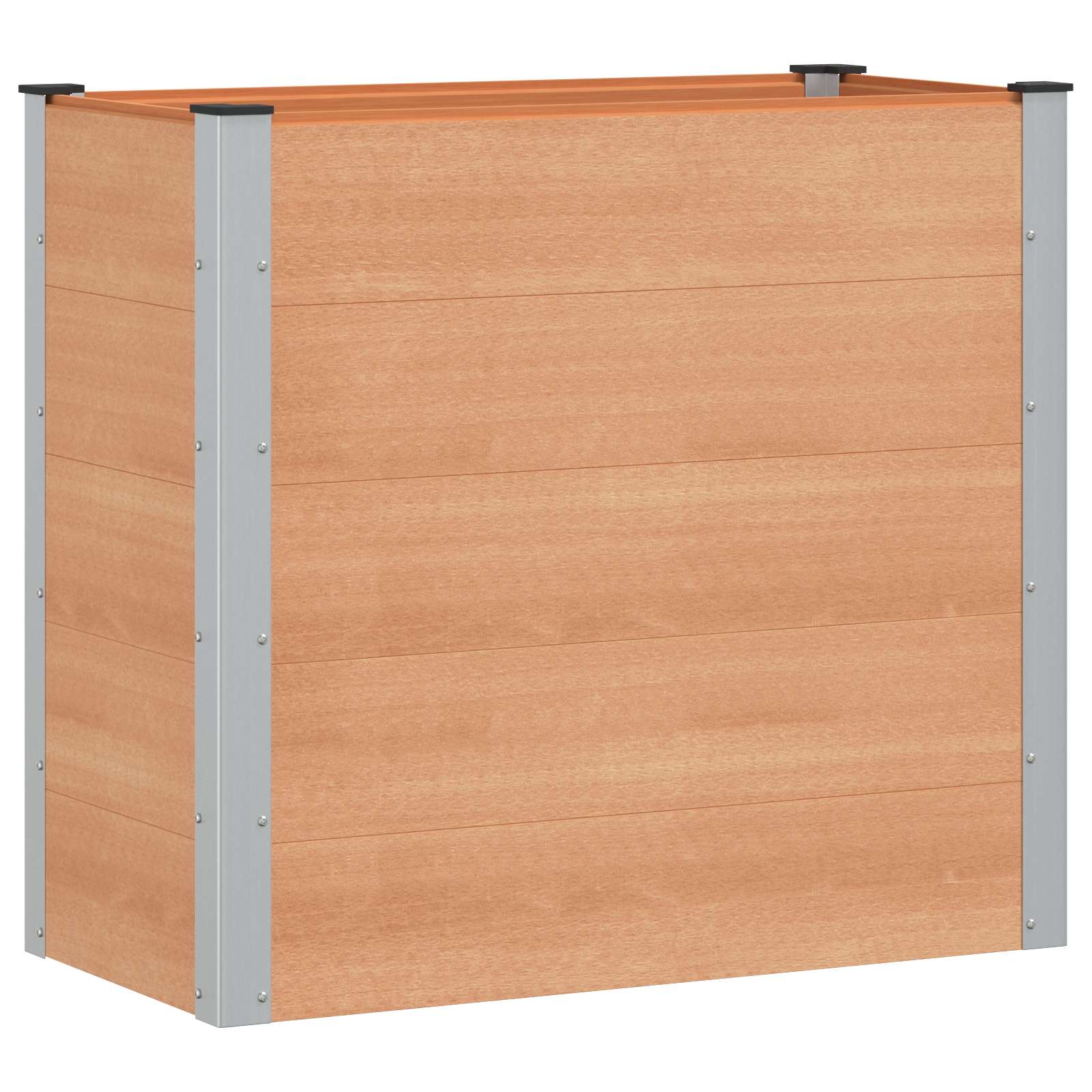 Υπερυψωμένη Ζαρντινιέρα Καφέ 100 x 50 x 91 cm - Pakobazaar