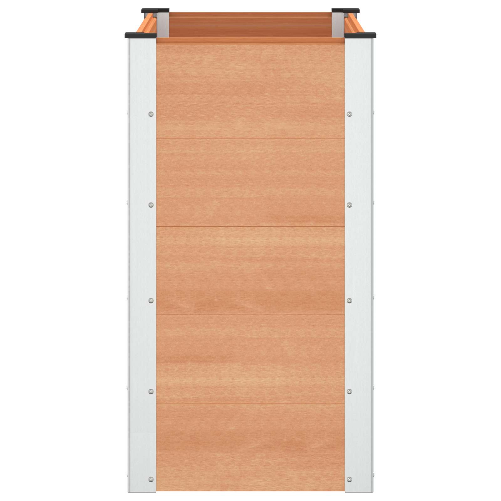 Υπερυψωμένη Ζαρντινιέρα Καφέ 100 x 50 x 91 cm - Pakobazaar