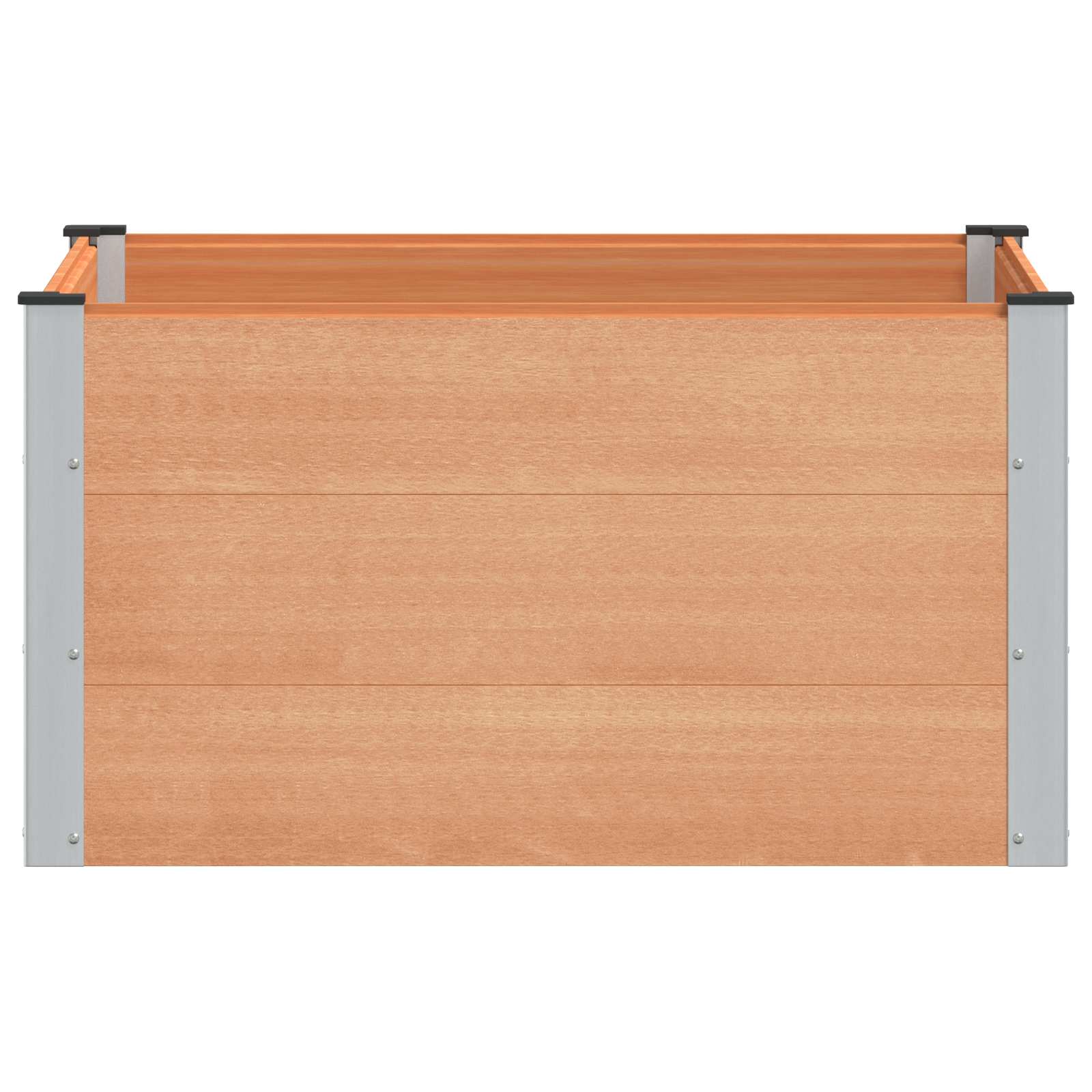 Υπερυψωμένη Ζαρντινιέρα Καφέ 100 x 100 x 54 cm - Pakobazaar