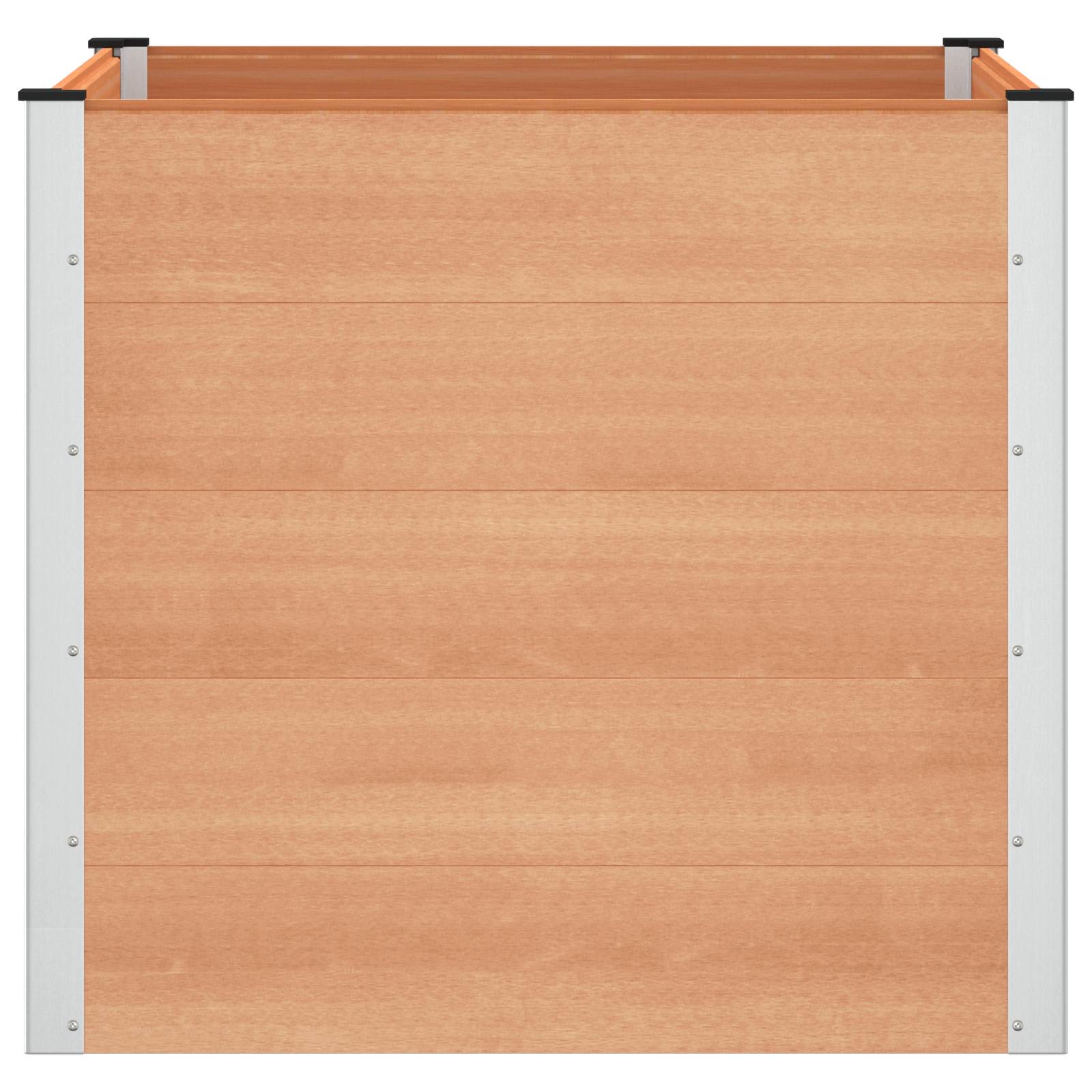 Υπερυψωμένη Ζαρντινιέρα Καφέ 100 x 100 x 91 cm - Pakobazaar