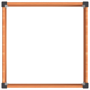 Υπερυψωμένη Ζαρντινιέρα Καφέ 100 x 100 x 91 cm - Pakobazaar