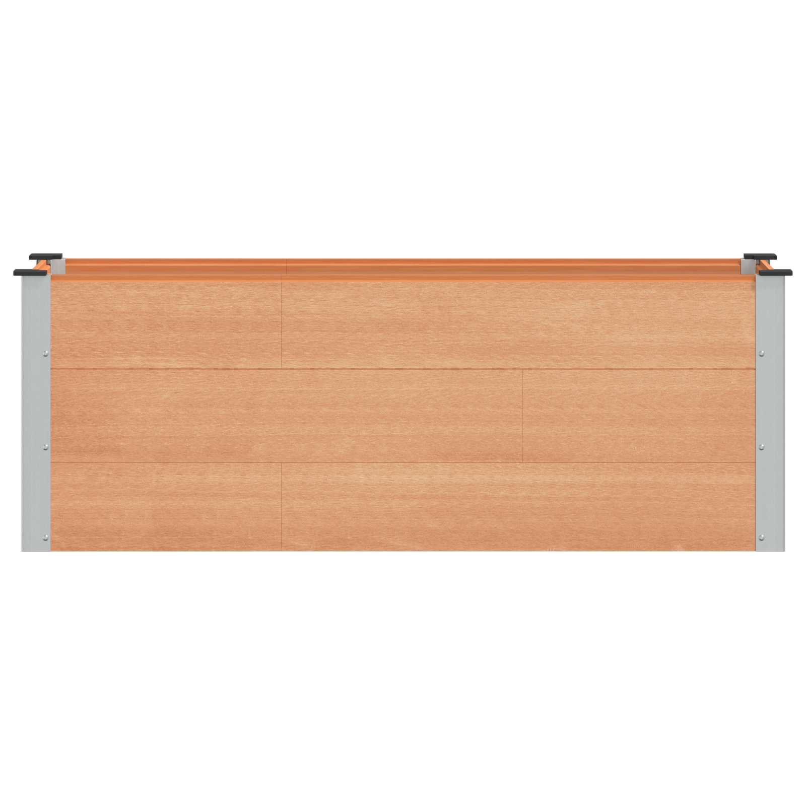 Υπερυψωμένη Ζαρντινιέρα Καφέ 150 x 50 x 54 cm - Pakobazaar