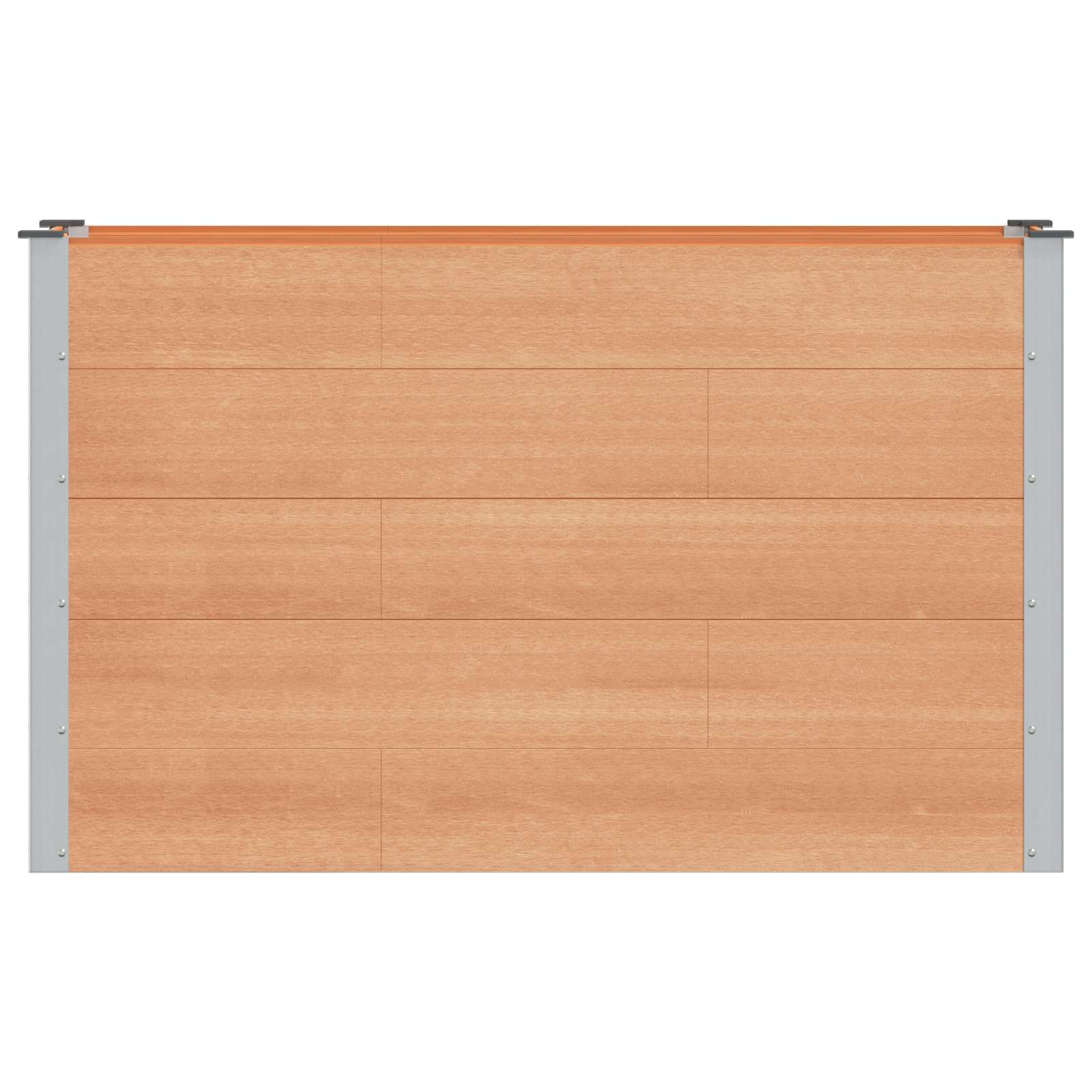 Υπερυψωμένη Ζαρντινιέρα Καφέ 150 x 50 x 91 cm - Pakobazaar