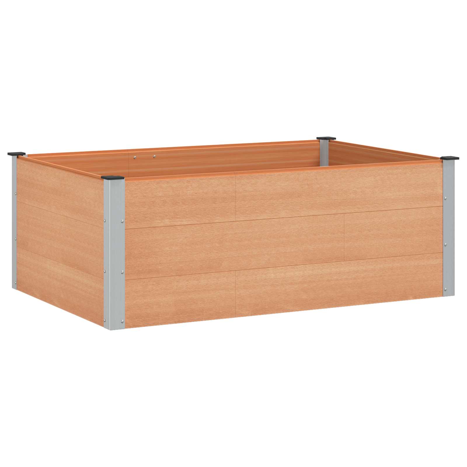 Υπερυψωμένη Ζαρντινιέρα Καφέ 150 x 100 x 54 cm - Pakobazaar