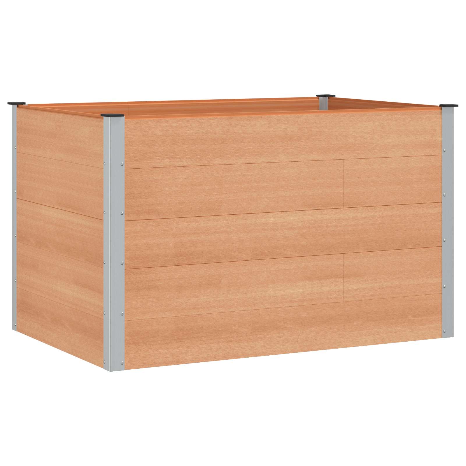 Υπερυψωμένη Ζαρντινιέρα Καφέ 150 x 100 x 91 cm - Pakobazaar