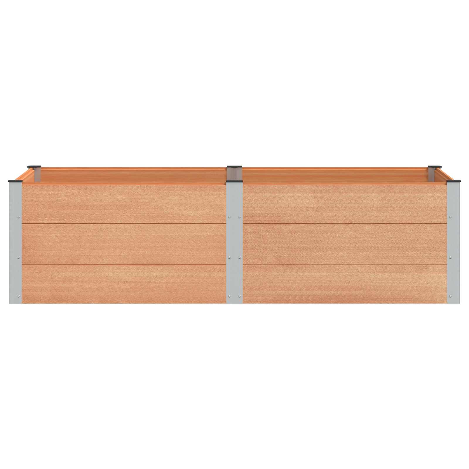 Υπερυψωμένη Ζαρντινιέρα Καφέ 200 x 100 x 54 cm - Pakobazaar