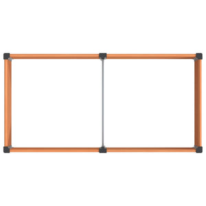 Υπερυψωμένη Ζαρντινιέρα Καφέ 200 x 100 x 54 cm - Pakobazaar