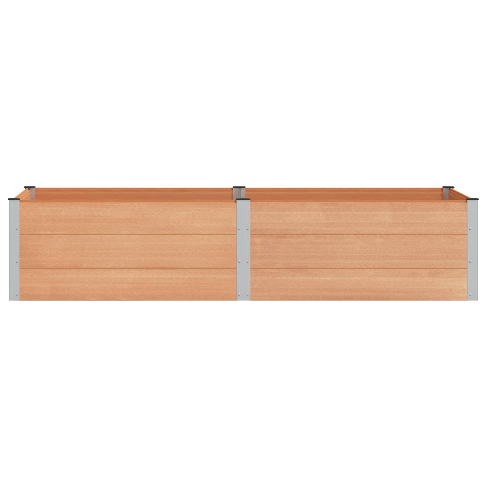 Υπερυψωμένη Ζαρντινιέρα Καφέ 250 x 100 x 54 cm - Pakobazaar