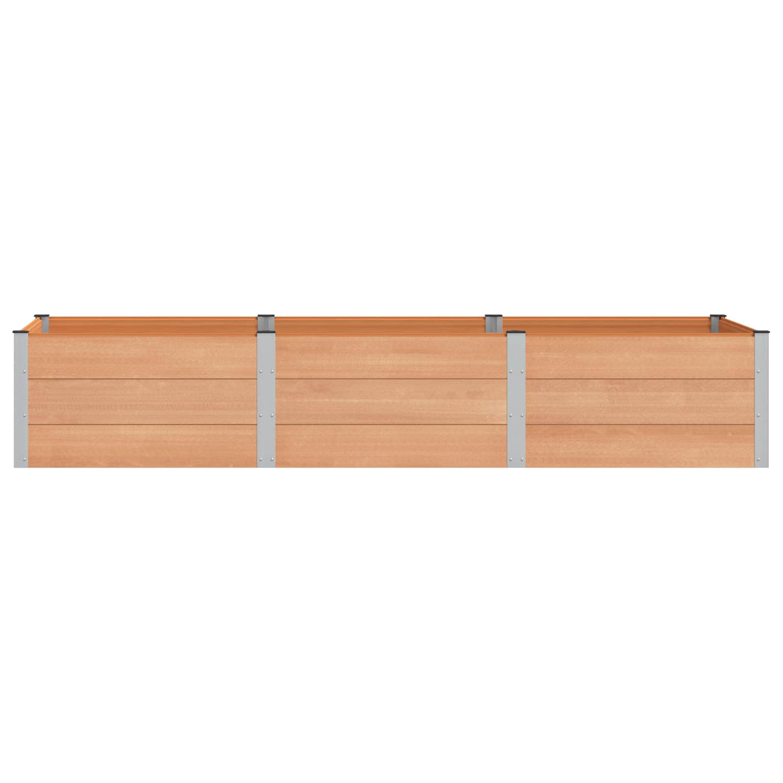 Υπερυψωμένη Ζαρντινιέρα Καφέ 300 x 100 x 54 cm - Pakobazaar