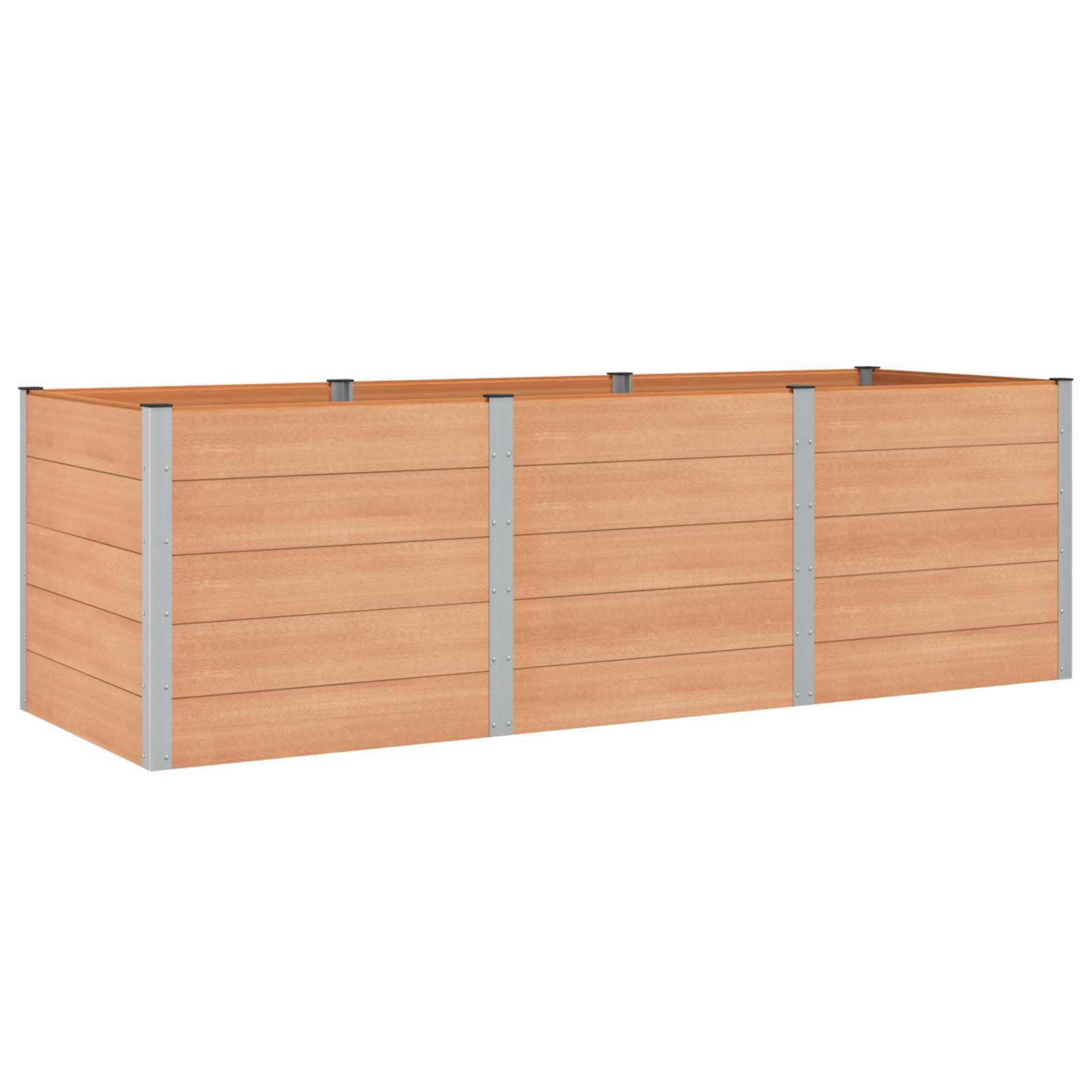 Υπερυψωμένη Ζαρντινιέρα Καφέ 300 x 100 x 91 cm - Pakobazaar