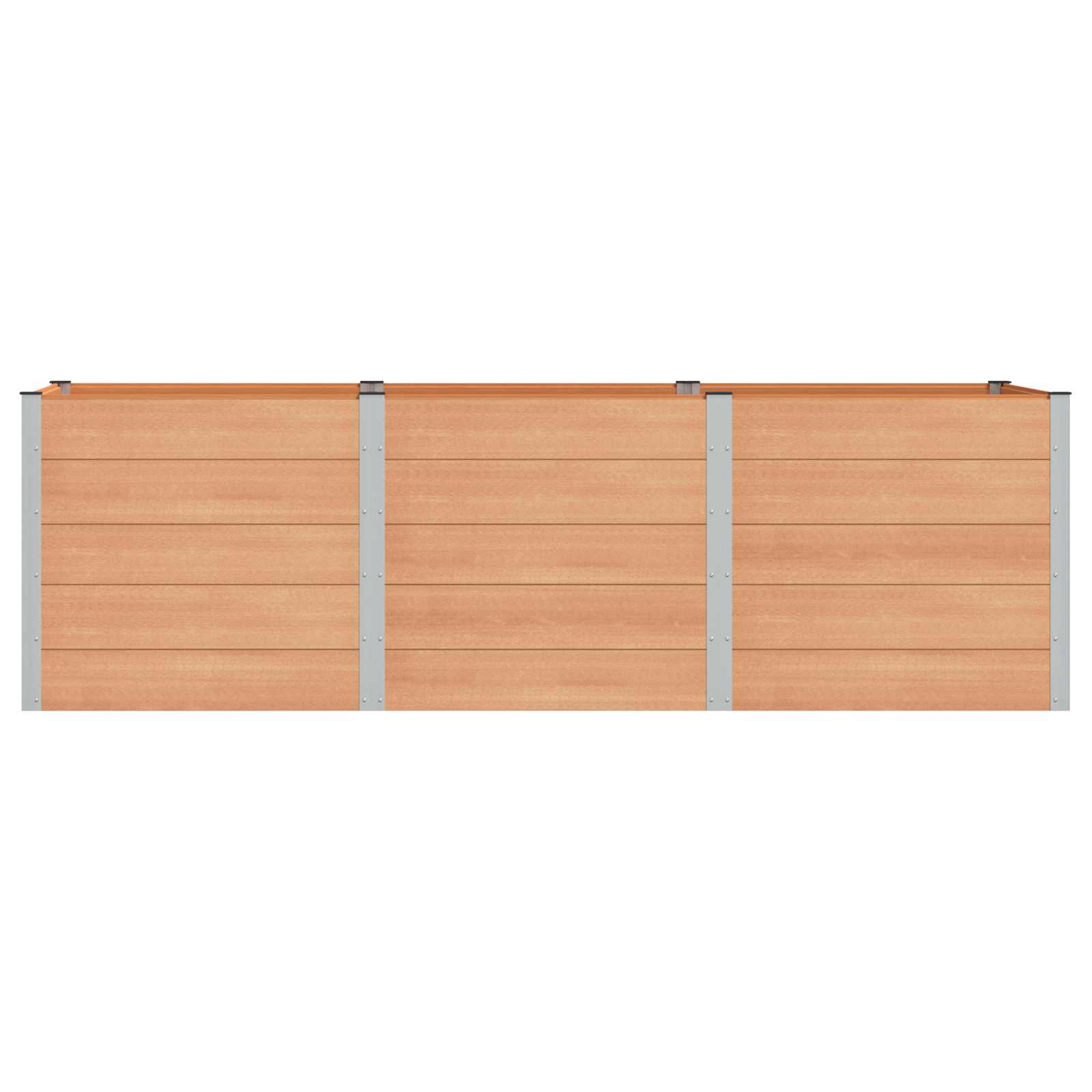 Υπερυψωμένη Ζαρντινιέρα Καφέ 300 x 100 x 91 cm - Pakobazaar