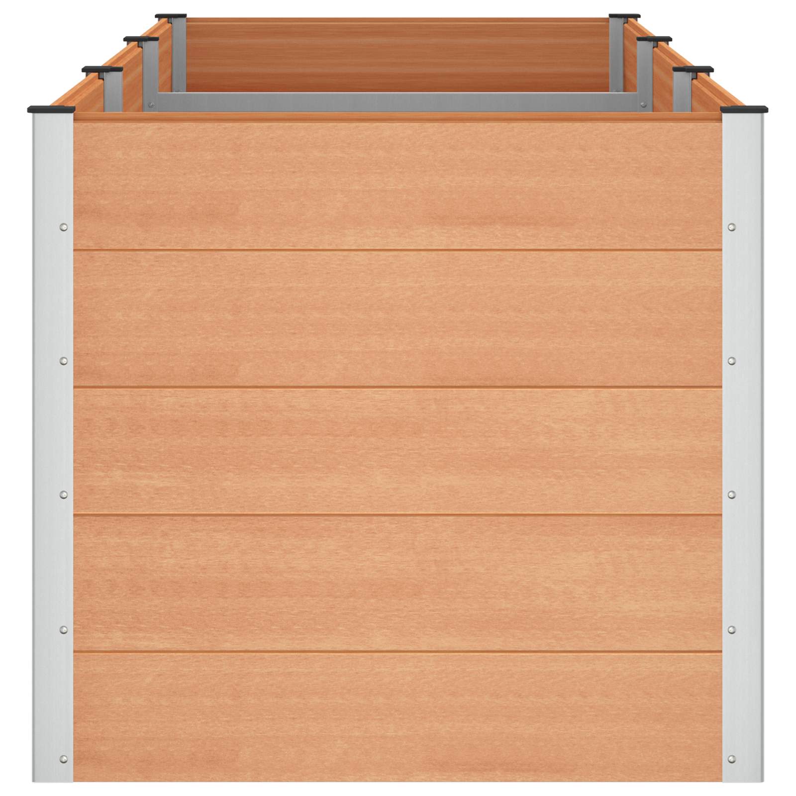 Υπερυψωμένη Ζαρντινιέρα Καφέ 300 x 100 x 91 cm - Pakobazaar