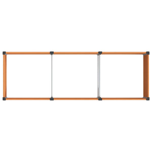 Υπερυψωμένη Ζαρντινιέρα Καφέ 300 x 100 x 91 cm - Pakobazaar