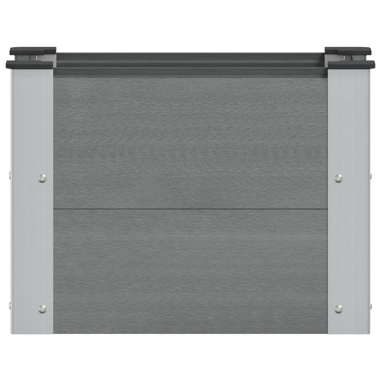 Υπερυψωμένη Ζαρντινιέρα Γκρι 50 x 30 x 36 εκ - Pakobazaar