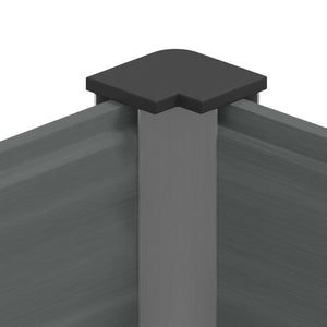 Υπερυψωμένη Ζαρντινιέρα Γκρι 50 x 30 x 72 εκ - Pakobazaar