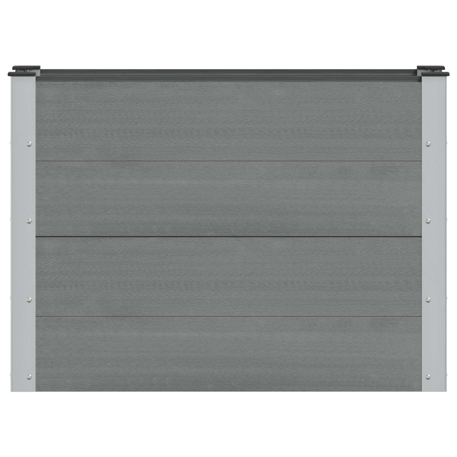 Υπερυψωμένη Ζαρντινιέρα Γκρι 100 x 30 x 72 εκ - Pakobazaar