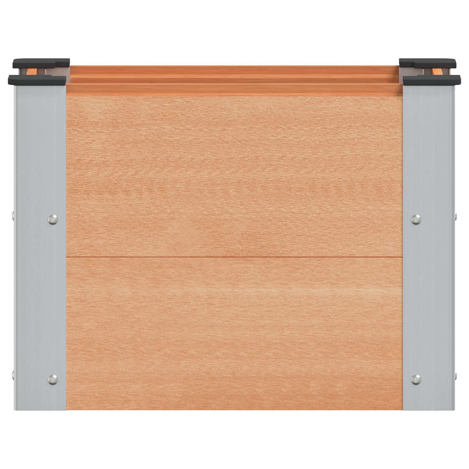Υπερυψωμένη Ζαρντινιέρα Καφέ 50 x 30 x 36 εκ - Pakobazaar