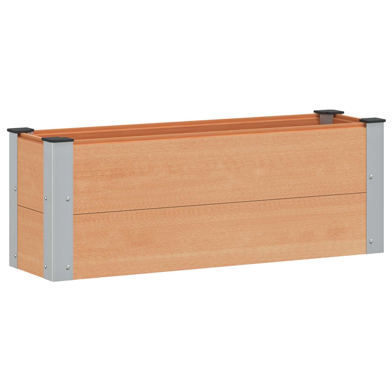 Υπερυψωμένη Ζαρντινιέρα Καφέ 100 x 30 x 36 cm - Pakobazaar