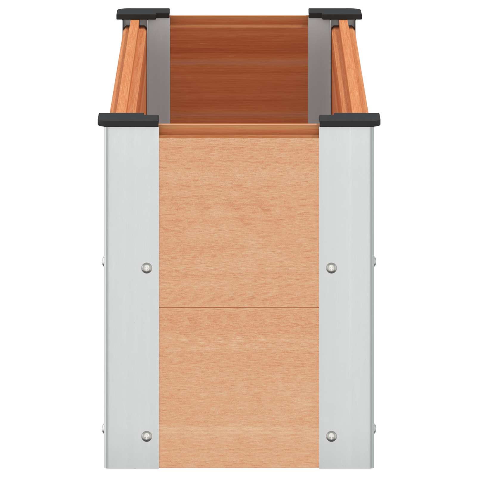 Υπερυψωμένη Ζαρντινιέρα Καφέ 100 x 30 x 36 cm - Pakobazaar