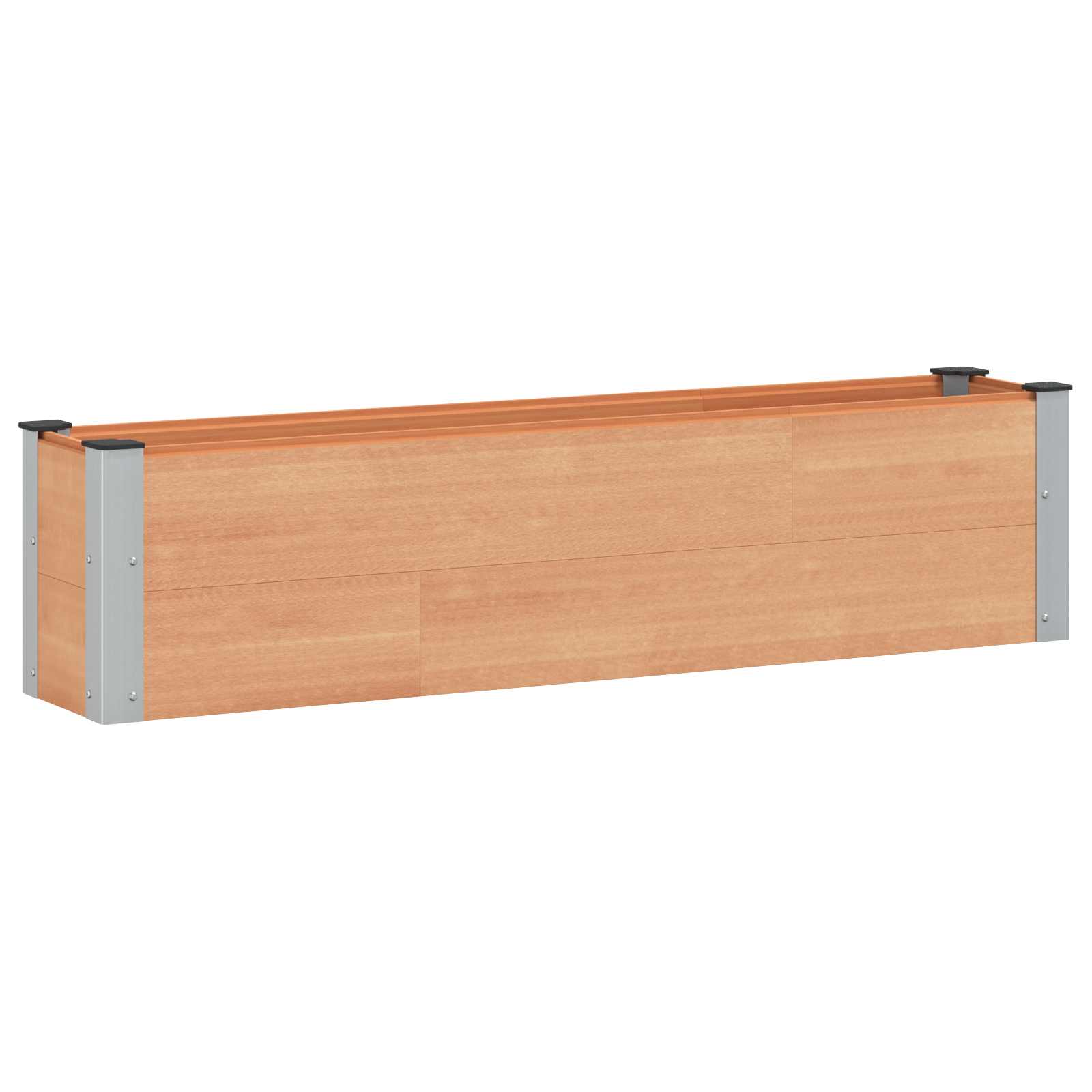 Υπερυψωμένη Ζαρντινιέρα Καφέ 150 x 30 x 36 εκ - Pakobazaar
