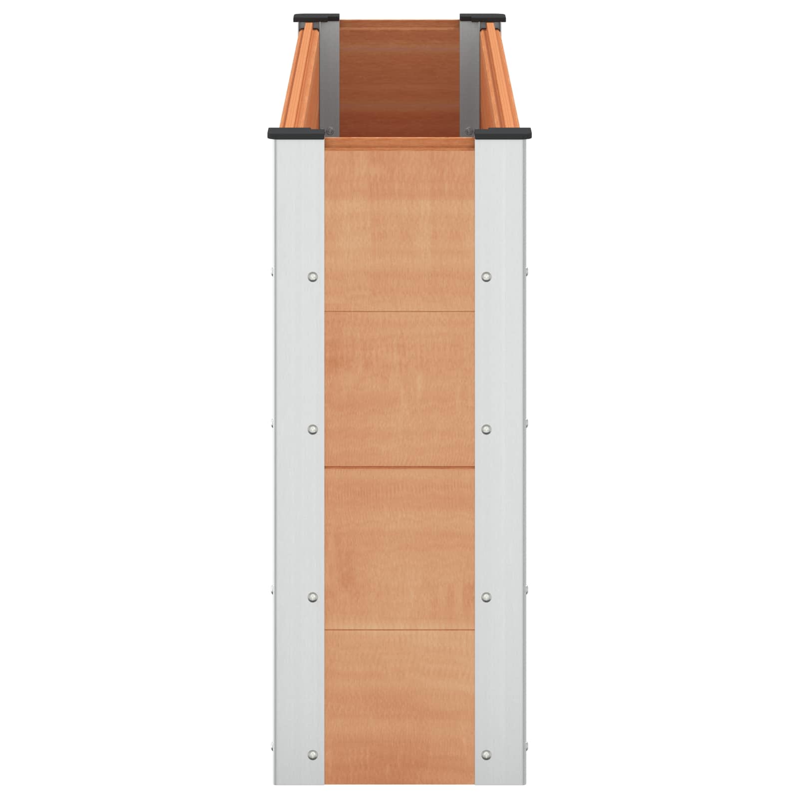 Υπερυψωμένη Ζαρντινιέρα Καφέ 150 x 30 x 72 εκ - Pakobazaar