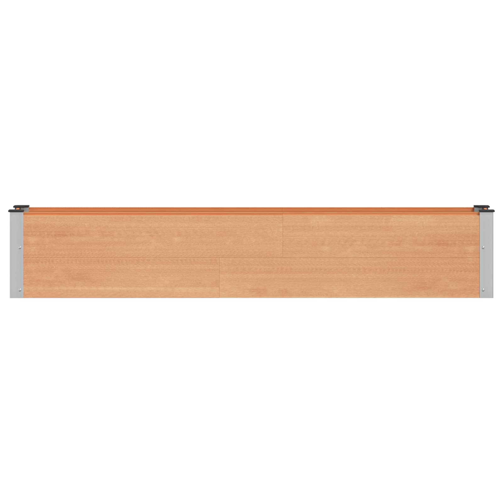 Υπερυψωμένη Ζαρντινιέρα Καφέ 200 x 30 x 36 εκ - Pakobazaar