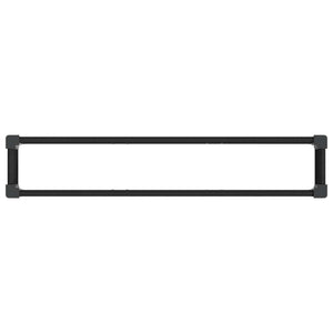 Υπερυψωμένη Ζαρντινιέρα Μαύρο 150 x 30 x 72 εκ - Pakobazaar