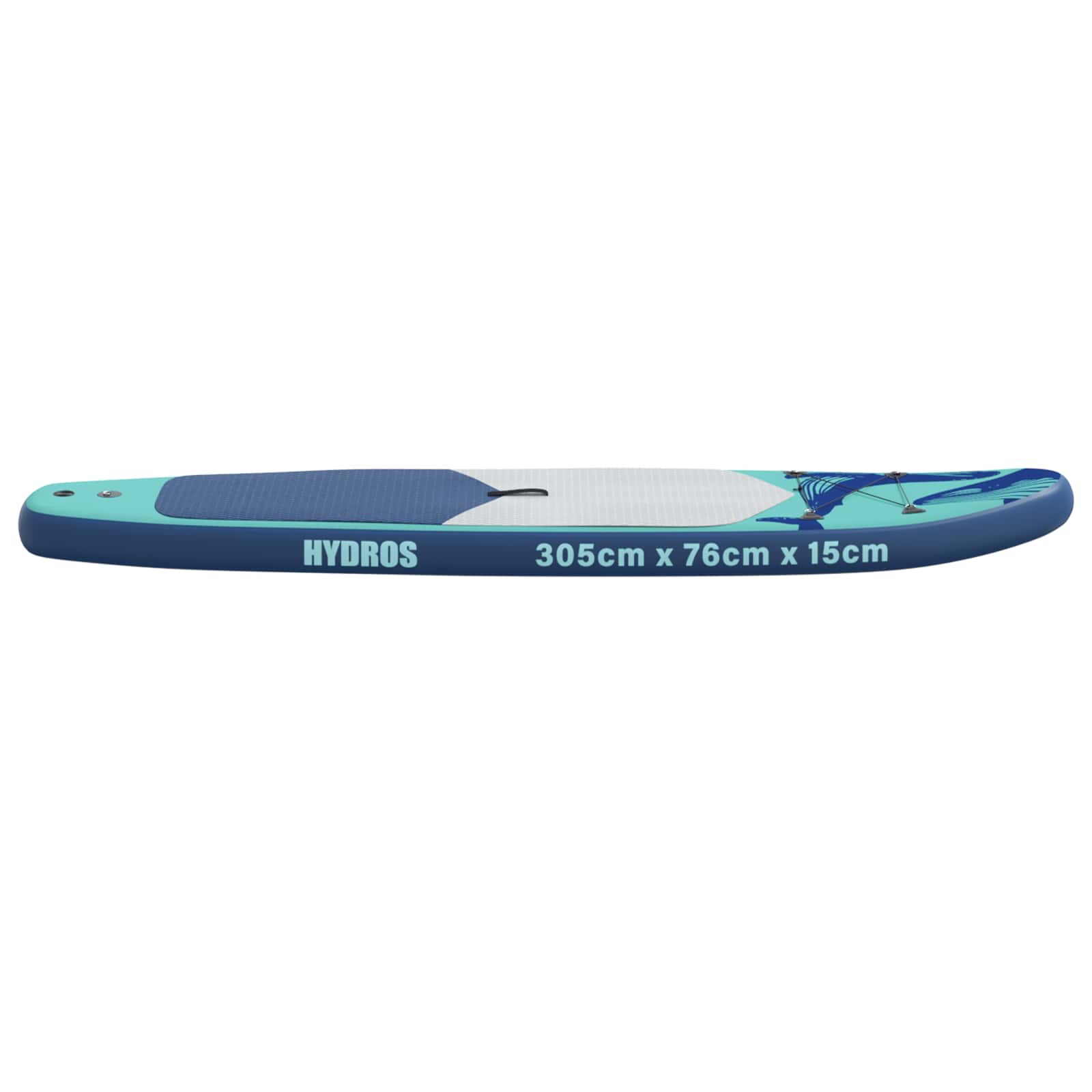 Φουσκωτή σανίδα SUP HYDROS 305 x 76 x 15 cm Τιρκουάζ για - Pakobazaar