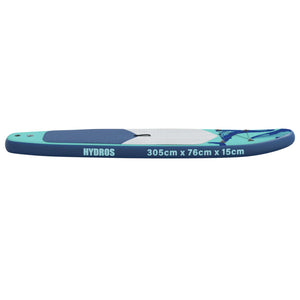 Φουσκωτή σανίδα SUP HYDROS 305 x 76 x 15 cm Τιρκουάζ για - Pakobazaar