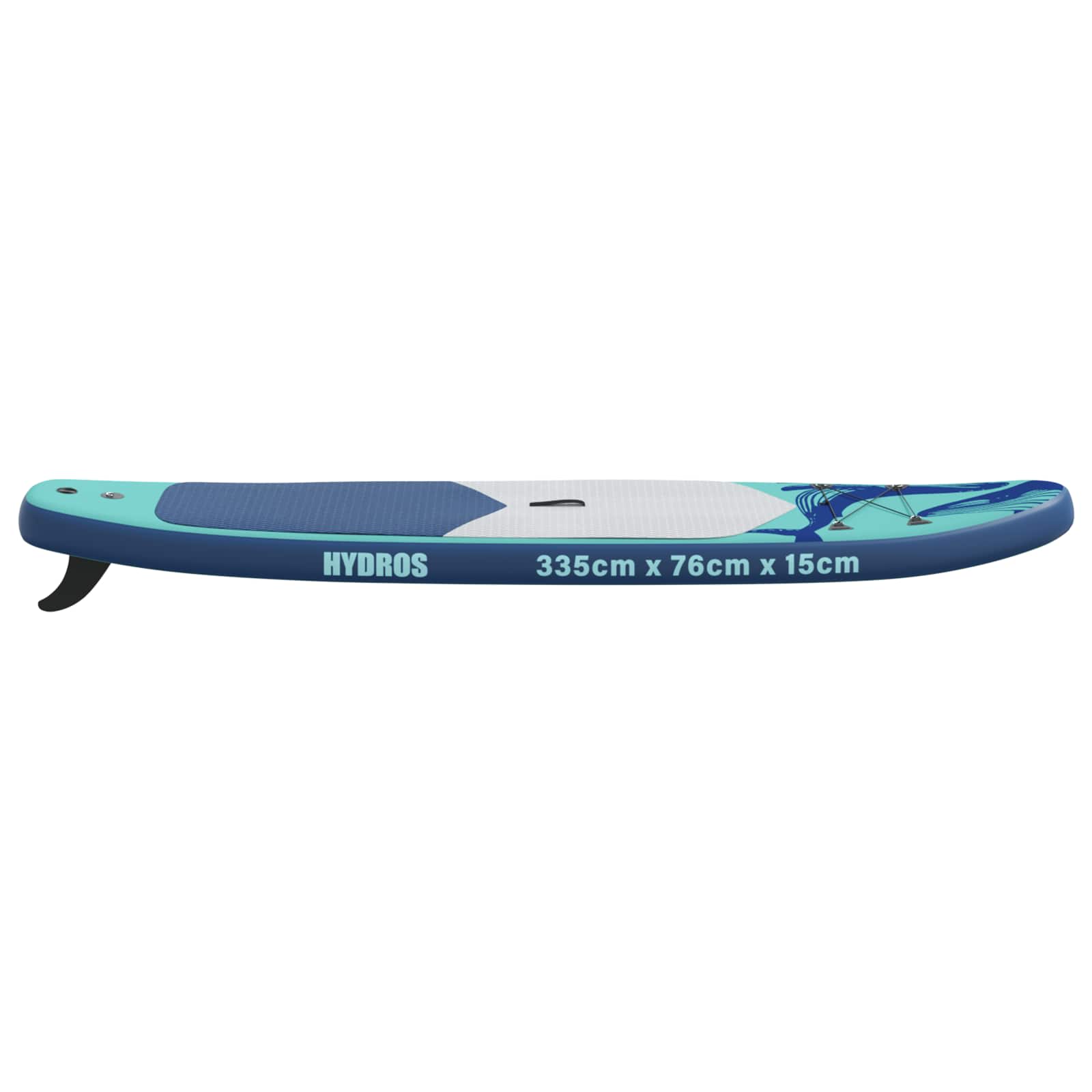 Φουσκωτή σανίδα SUP HYDROS 335 x 76 x 15 εκ. Τιρκουάζ για - Pakobazaar