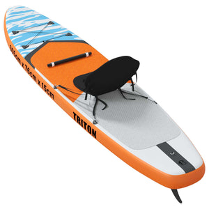 SUP Board με κάθισμα 2 σε 1 TRITON 305 x 76 x 15 cm Μπλε για - Pakobazaar